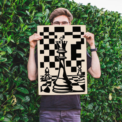 Chess Queen Wall Art