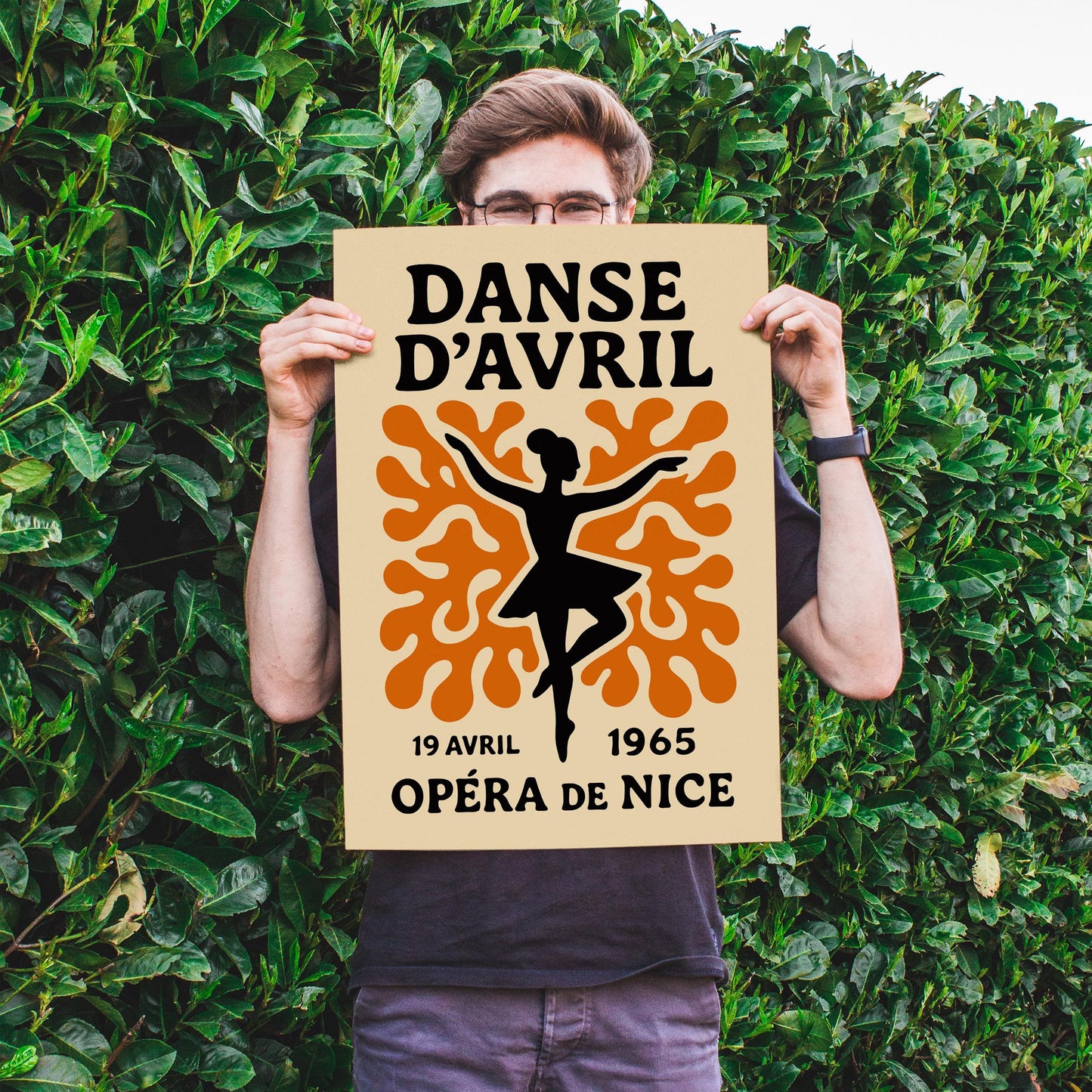 Danse Avril Ballet Poster