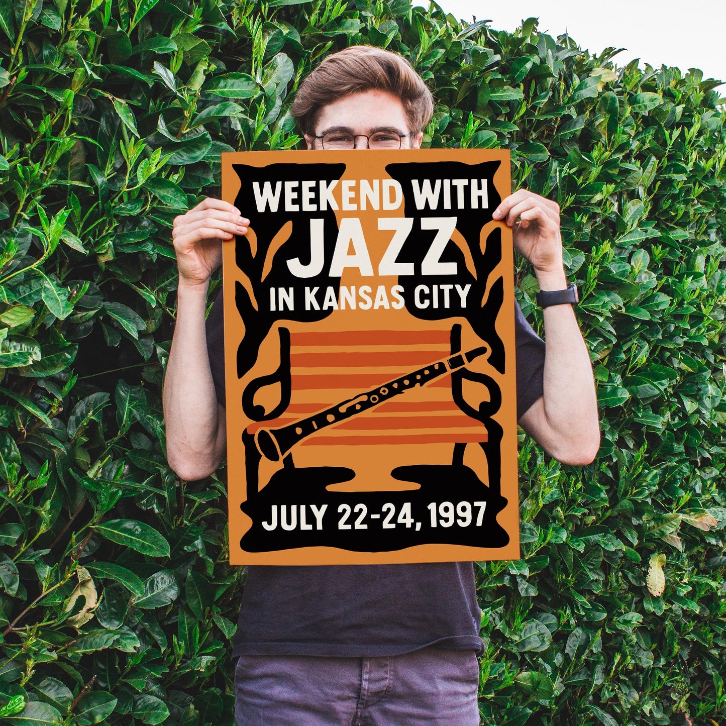 Kansas City Jazz Poster Print