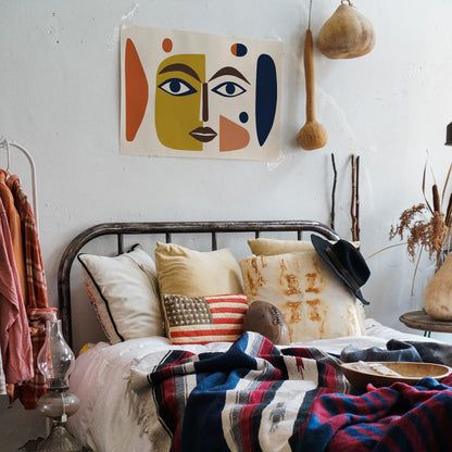 Modern Face Horizontal Art Print