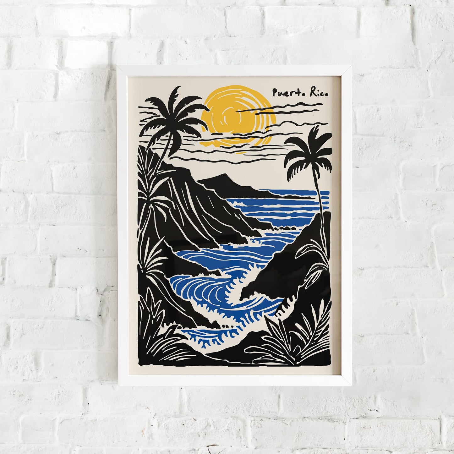 Puerto Rico Travel Poster