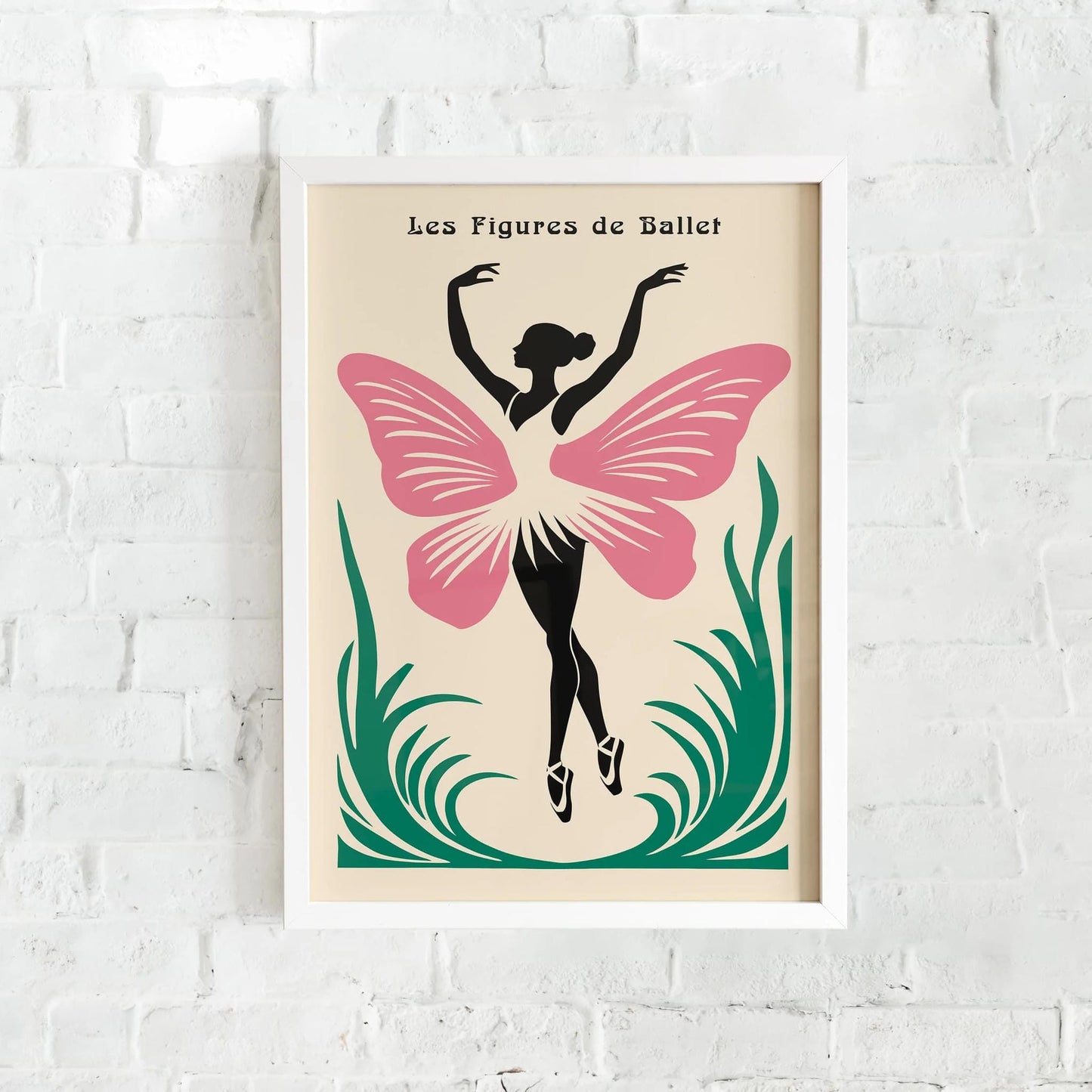 Les Figures de Ballet Nursery Room Poster