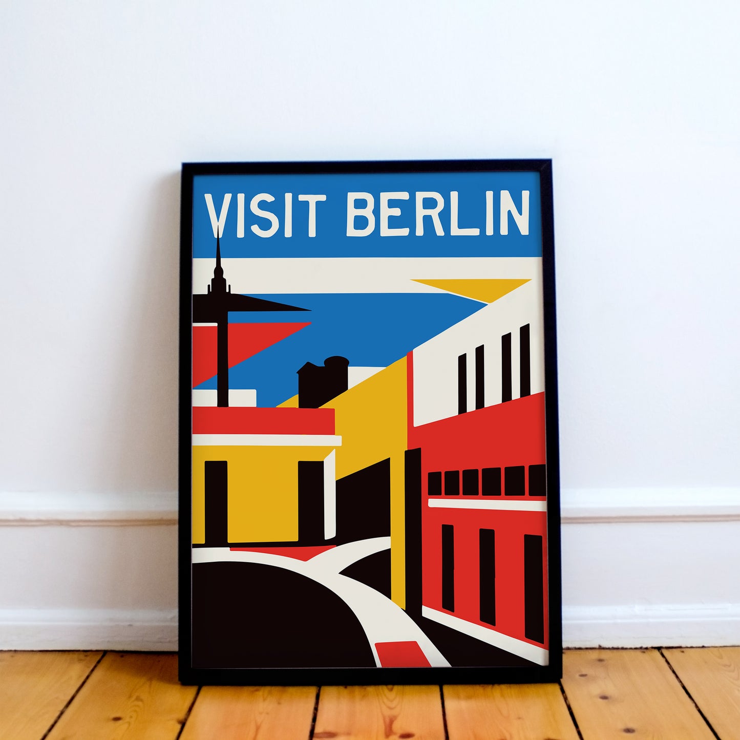 Minimal Berlin Travel Poster