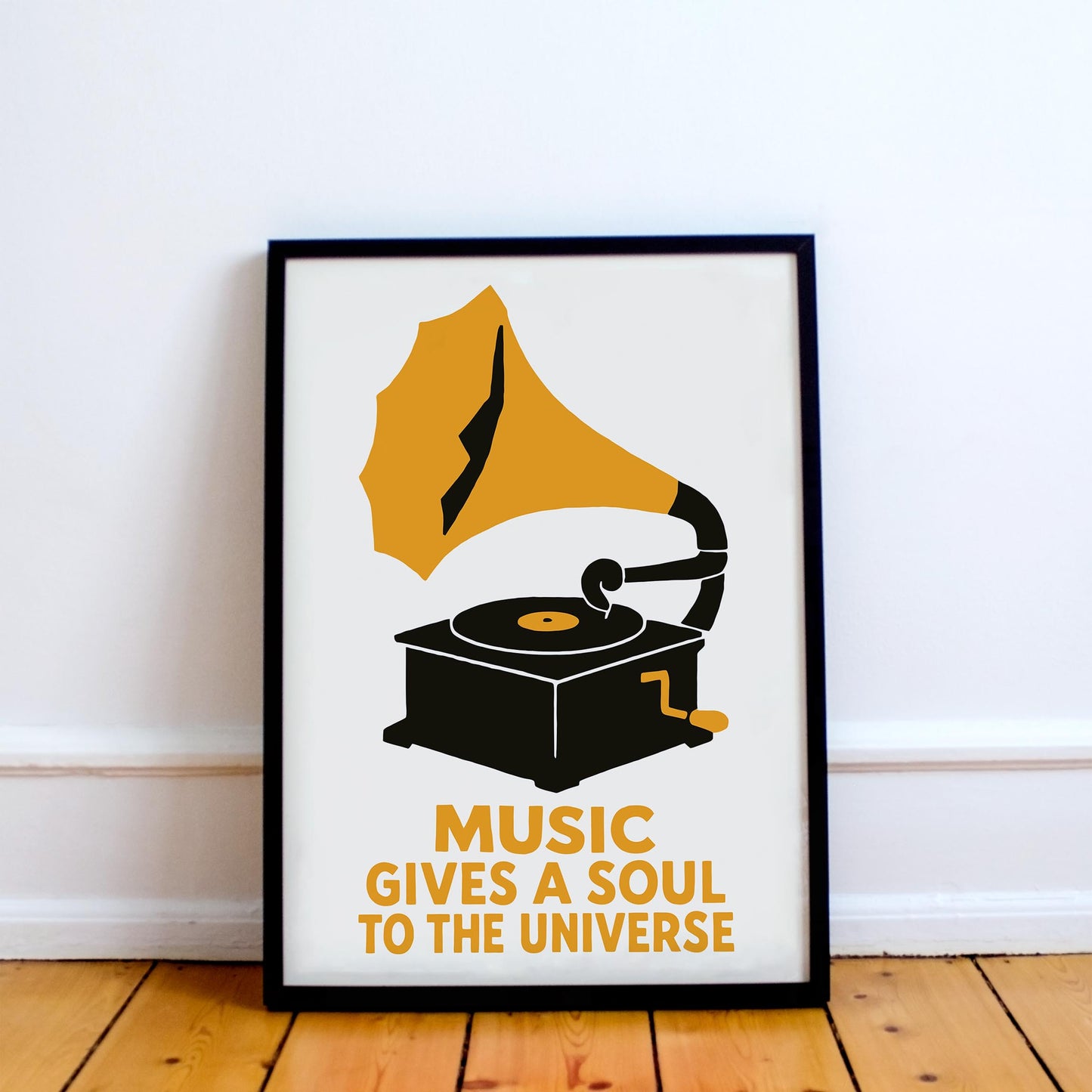 Music Gives Soul Poster