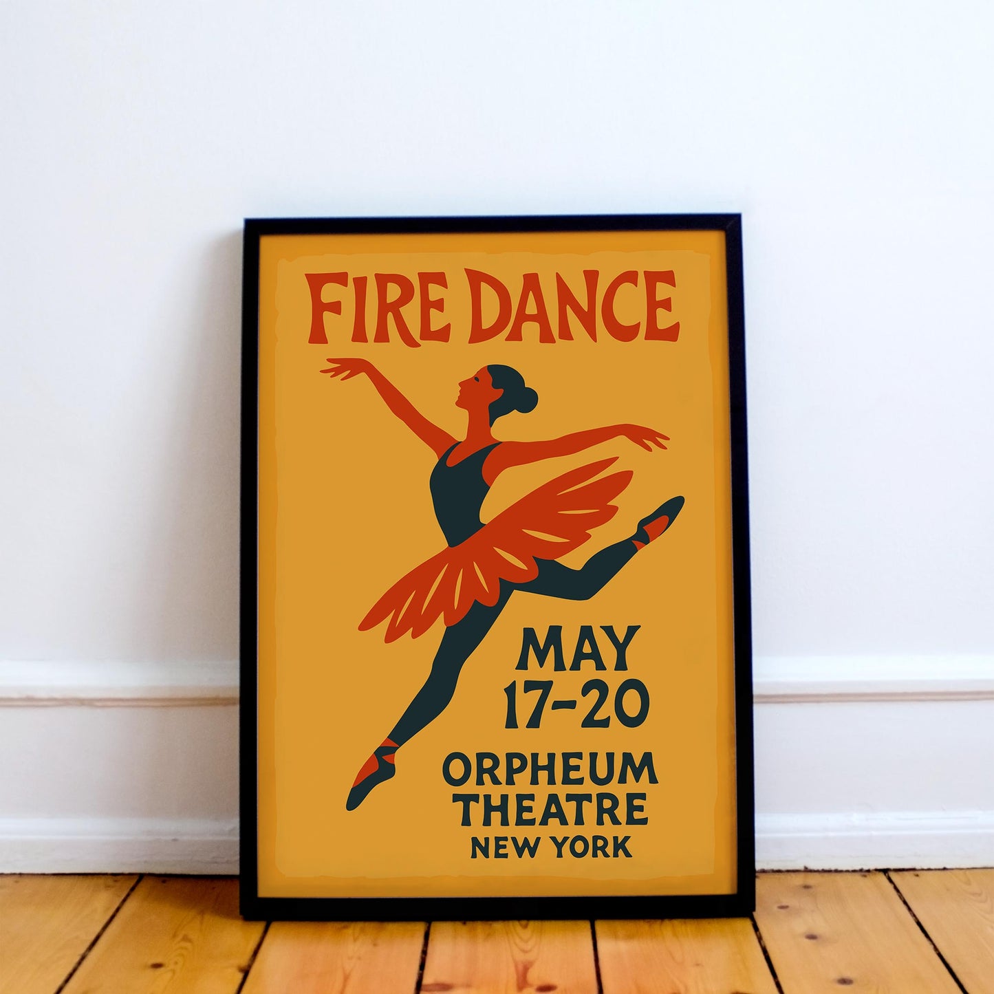 Fire Dance Poster Print