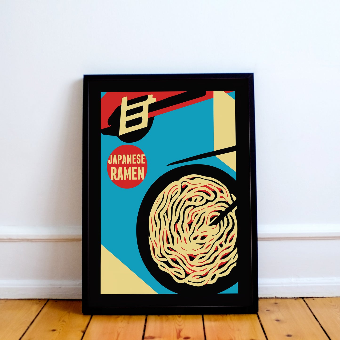 Vintage Japanese Ramen Poster