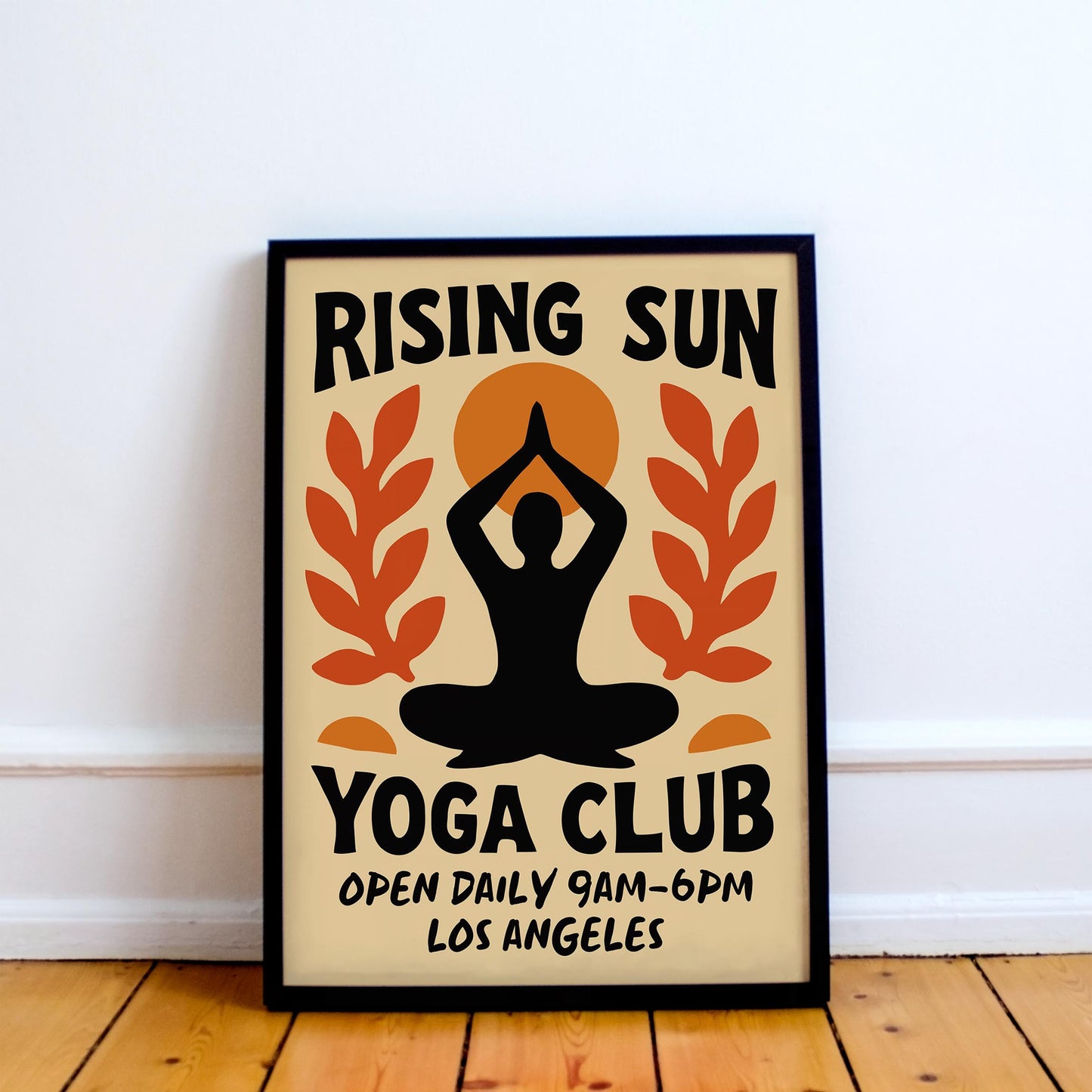 Yoga Club Los Angeles Poster