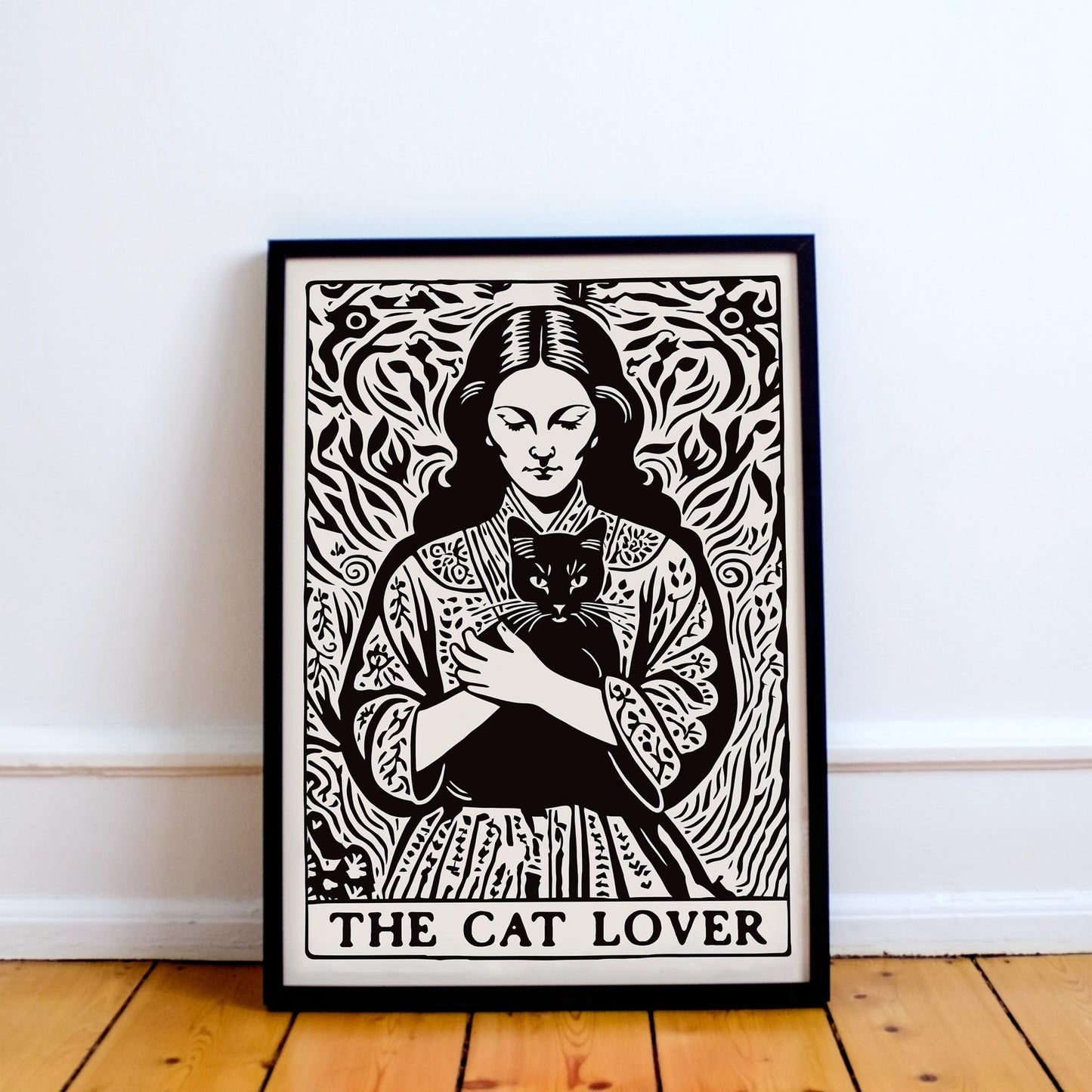 Cat Lover Art Print