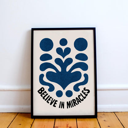 Vintage Floral Quote Poster