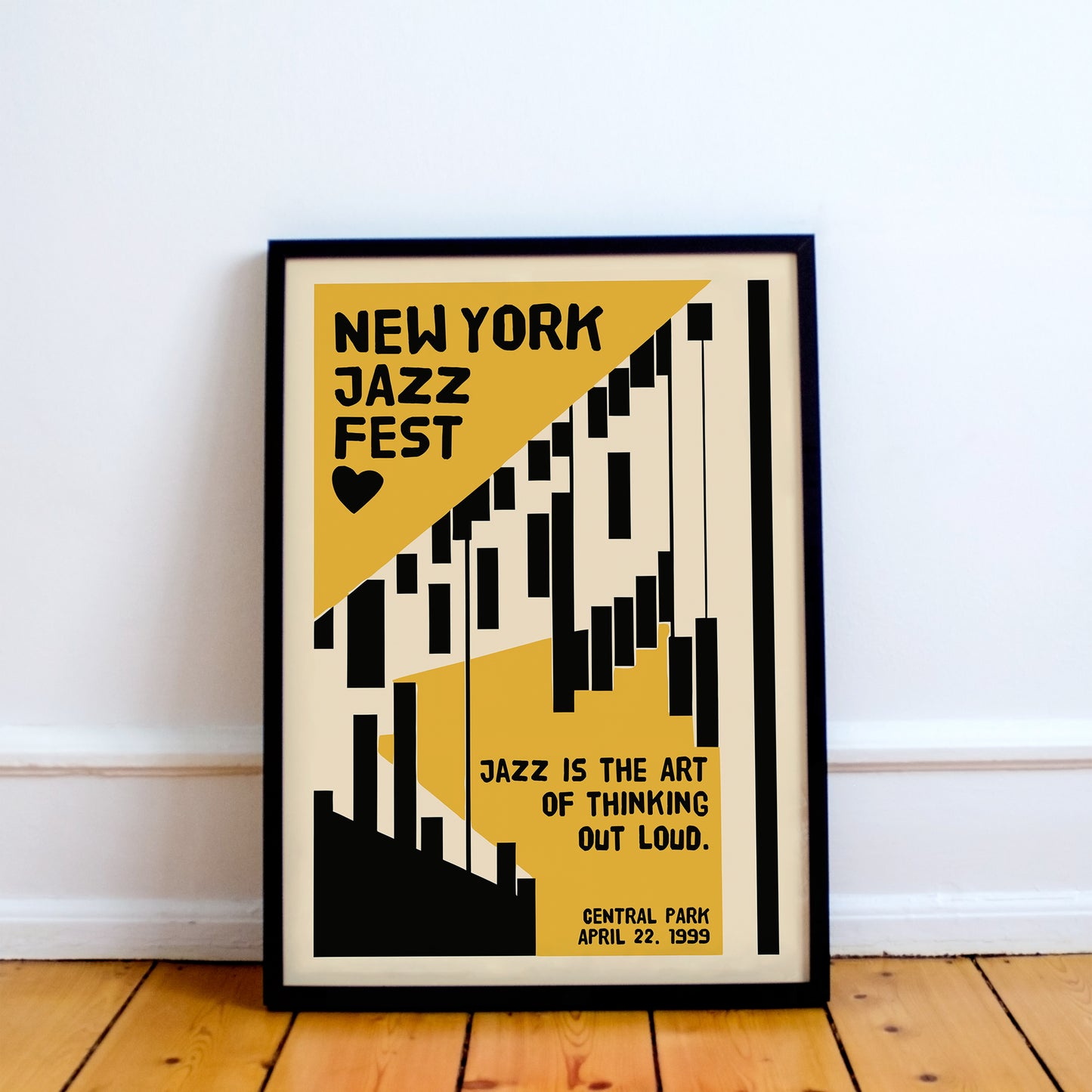 NYC Jazz Fest Retro Poster