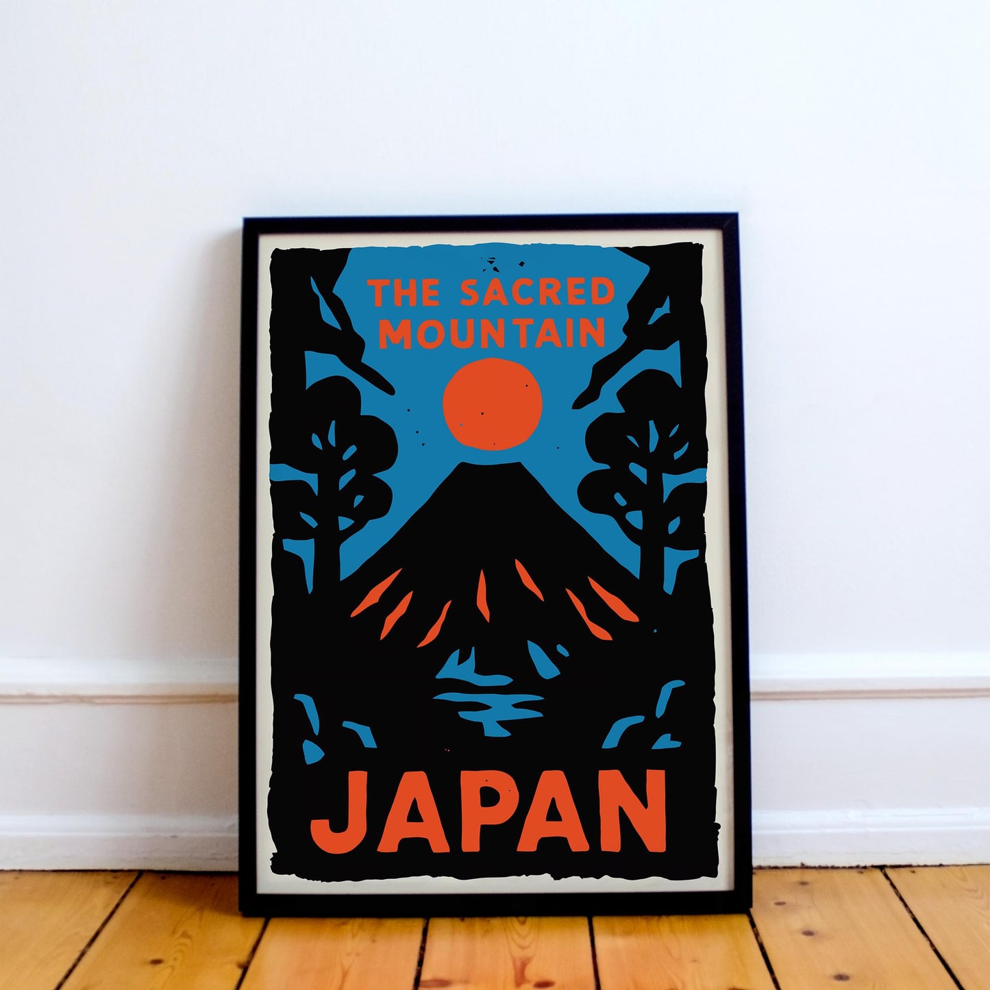 Sacred Mountain Japan Poster