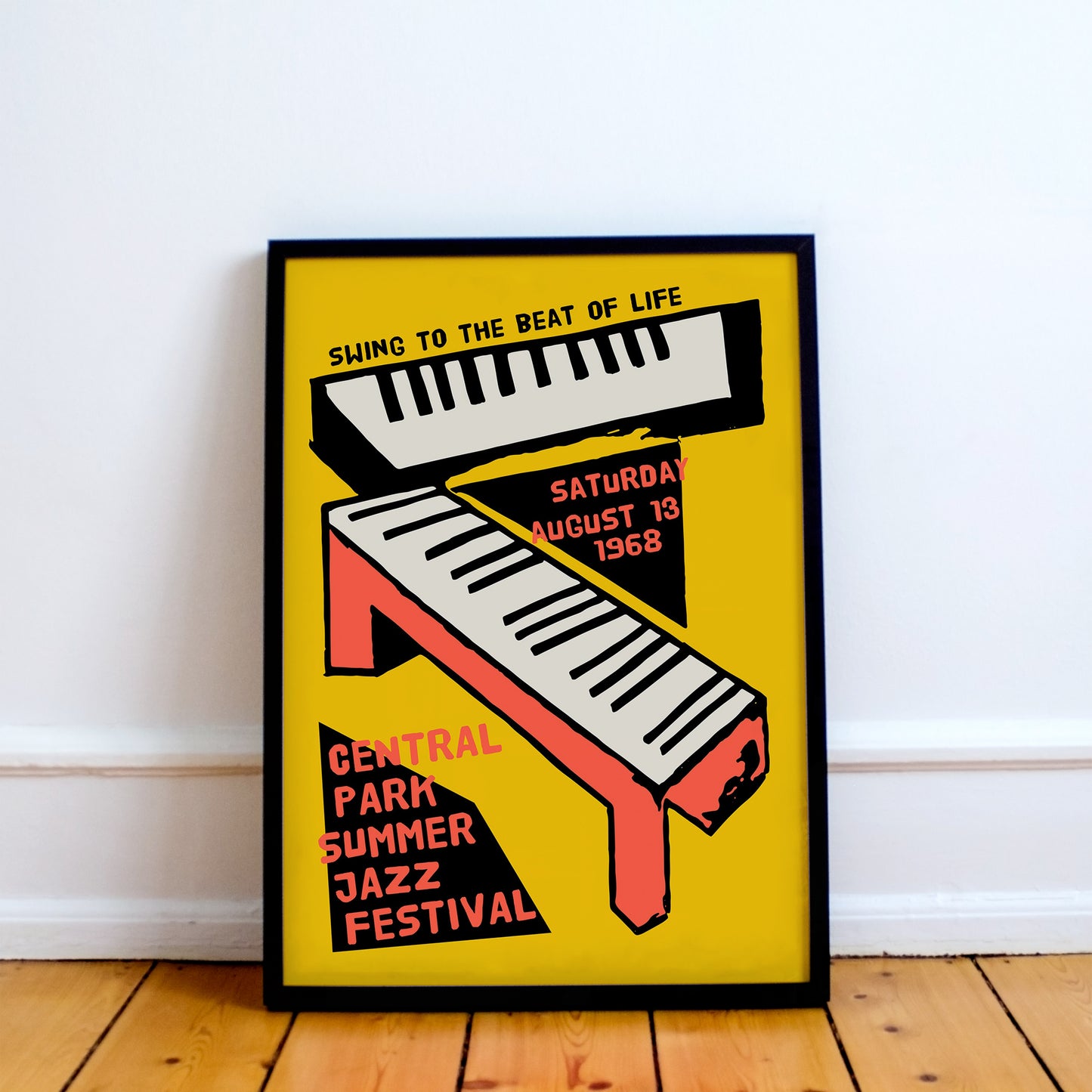 Central Park Summer Jazz Festival Poster