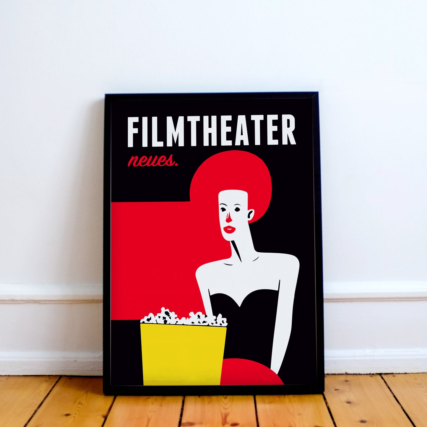 Filmtheater Neues Vintage Cinema Poster