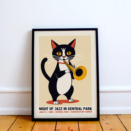 Night of Jazz Central Park Poster