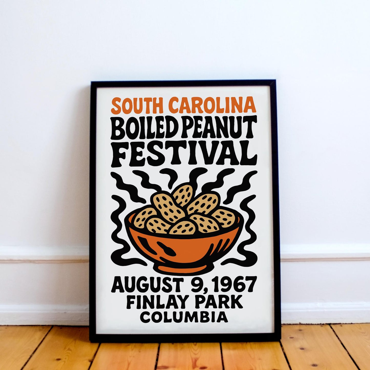 Boiled Peanut Festival Poster
