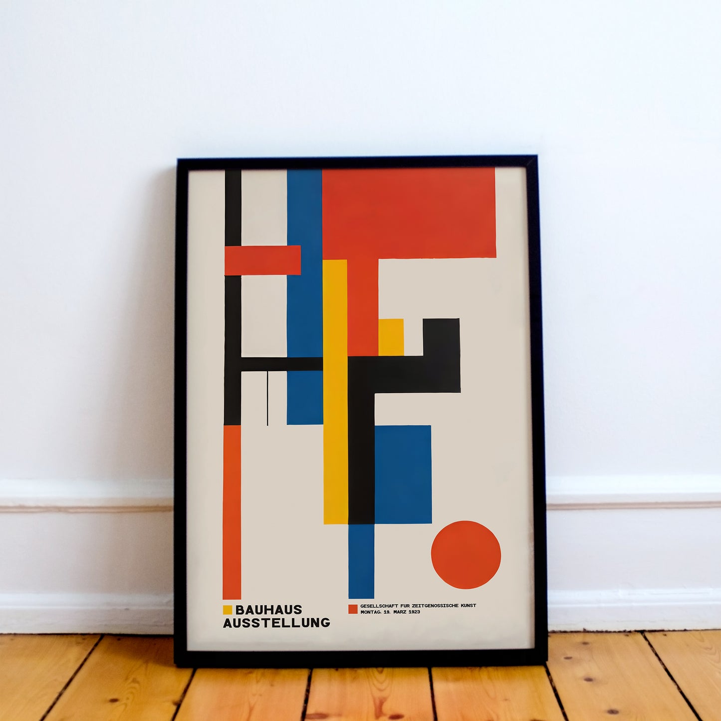 1923 Bauhaus Exhibition Poster