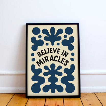 Believe in Miracles Poster