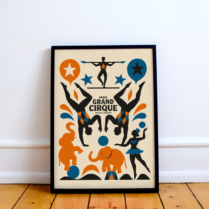 Grand Cirque Vintage Poster