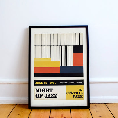 Night of Jazz 1996 Poster