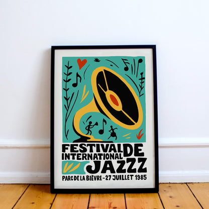 Festival Jazz Poster Print