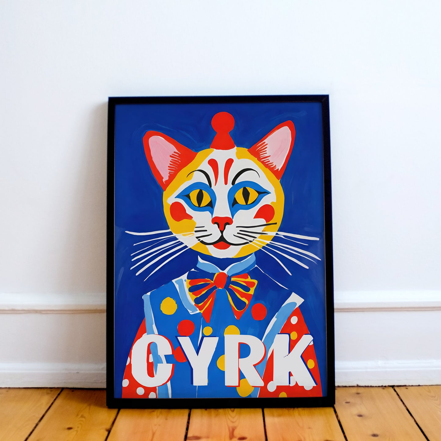 Retro European Circus Poster Print