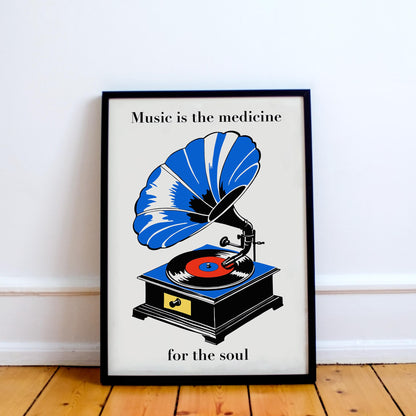 Music Soul Medicine Poster