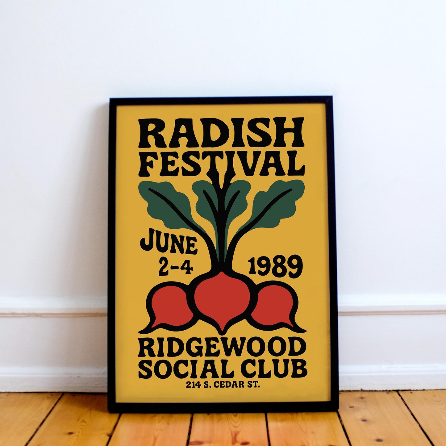 Radish Festival Poster