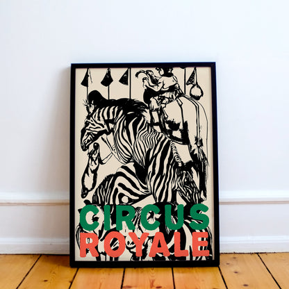 CIRCUS ROYALE - French Circus Vintage Poster