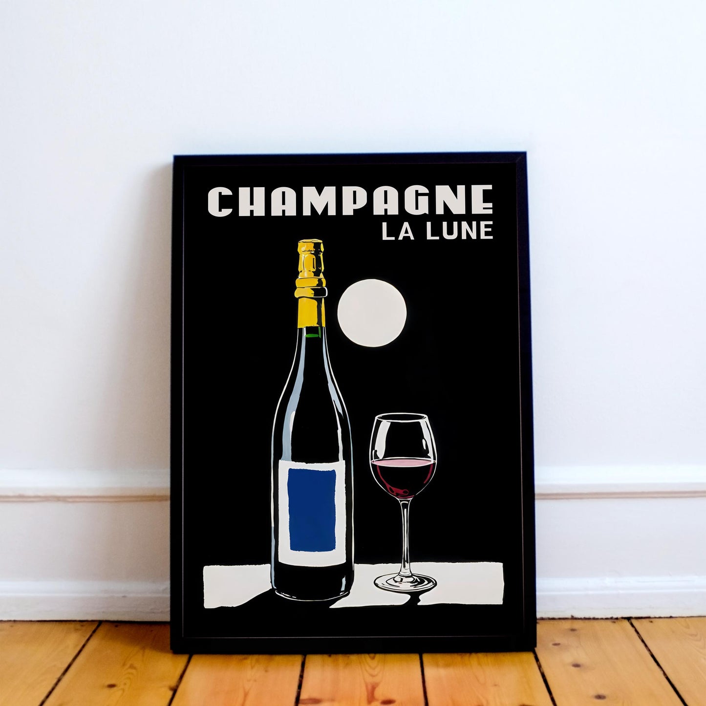La LuneChampagne Poster Print