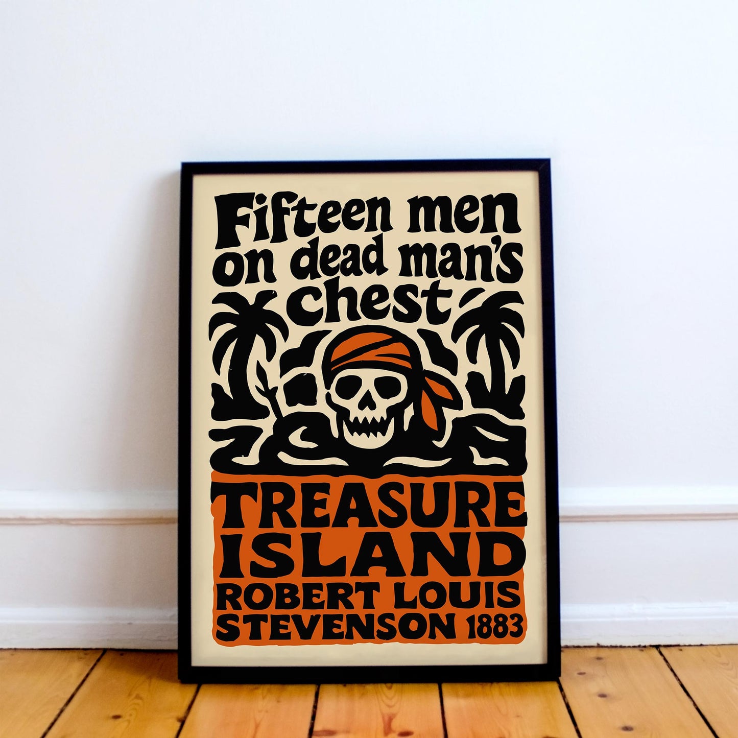 Treasure Island Vintage Poster