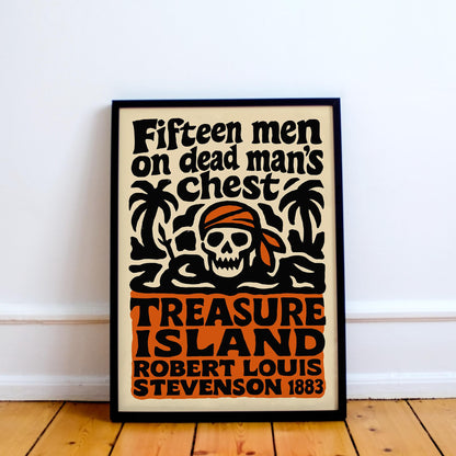 Treasure Island Vintage Poster