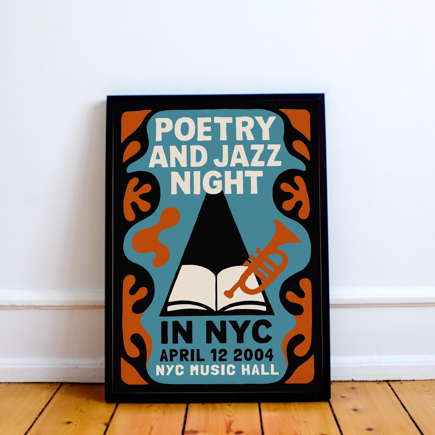 Poetry Jazz Event Poster