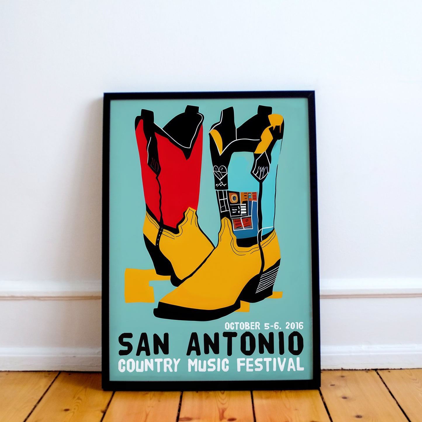 San Antonio 2016 Country Festival Poster