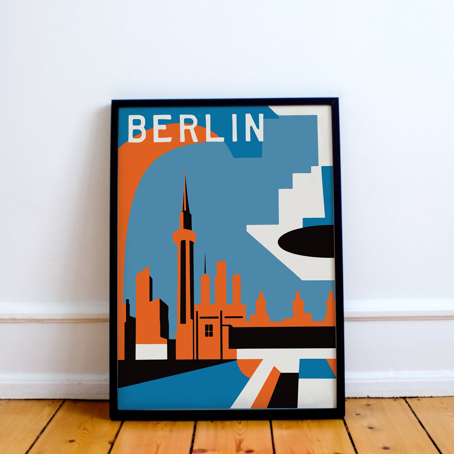 Berlin Minimalist Travel Poster