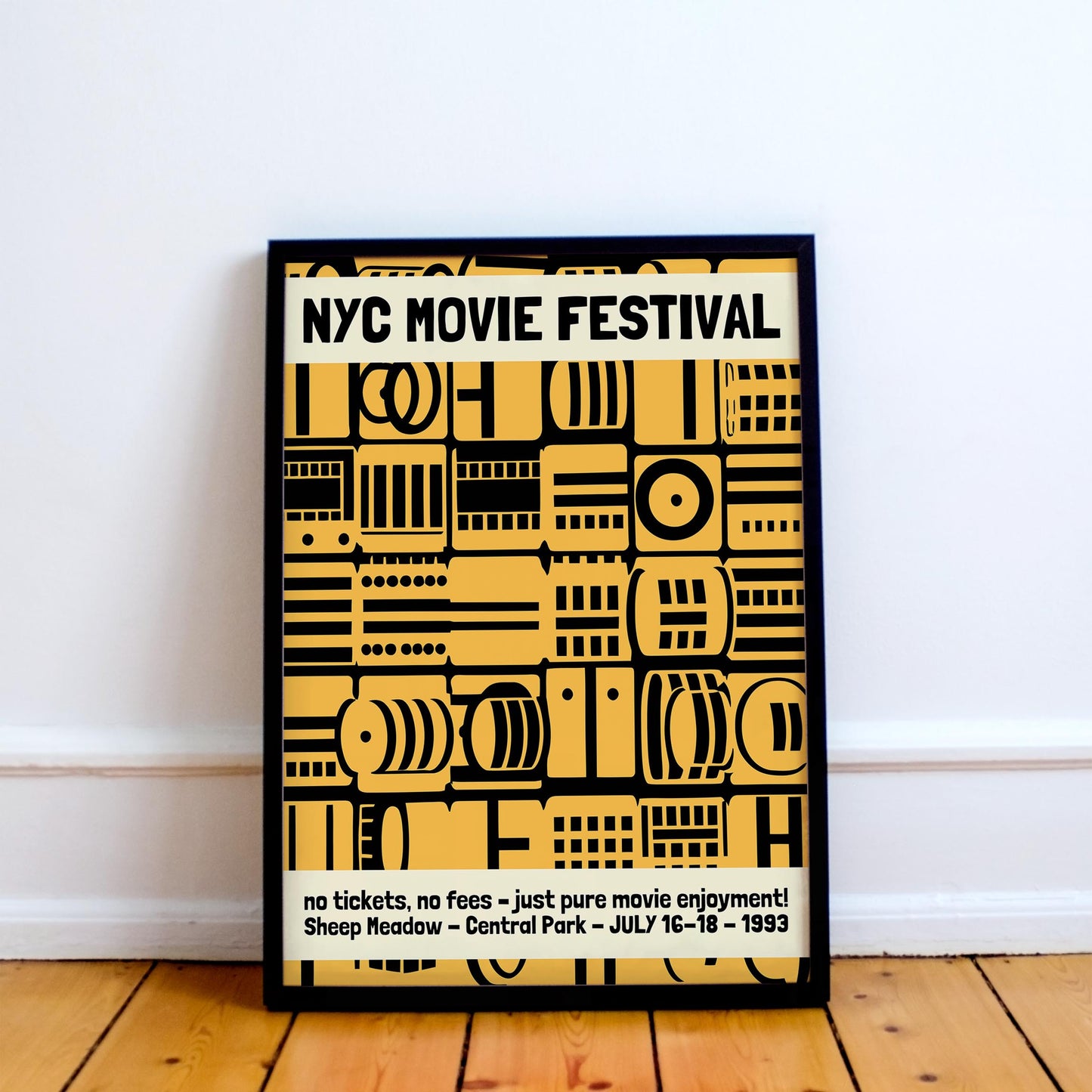 NYC Movie Festival Wall Art