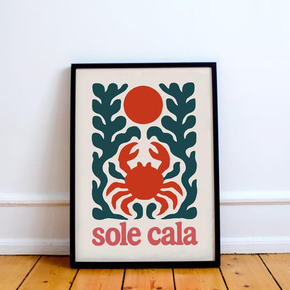 Sole Cala Peace Print
