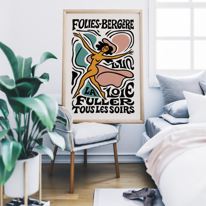 Folies Bergere Ballet Wall Art