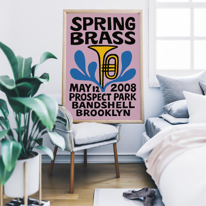 Spring Brass Festival Poster