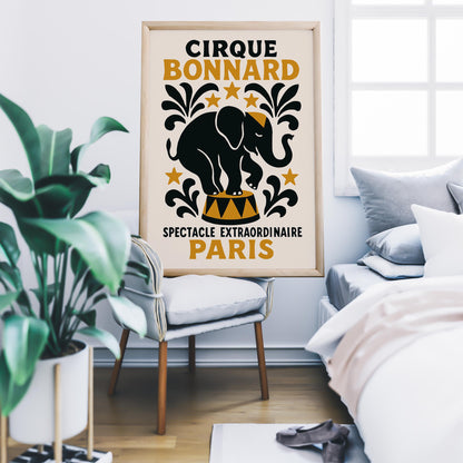Cirque Bonnard Elephant Poster