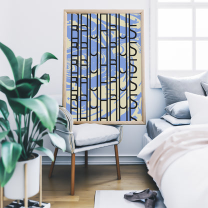 Bauhaus Typographic Poster