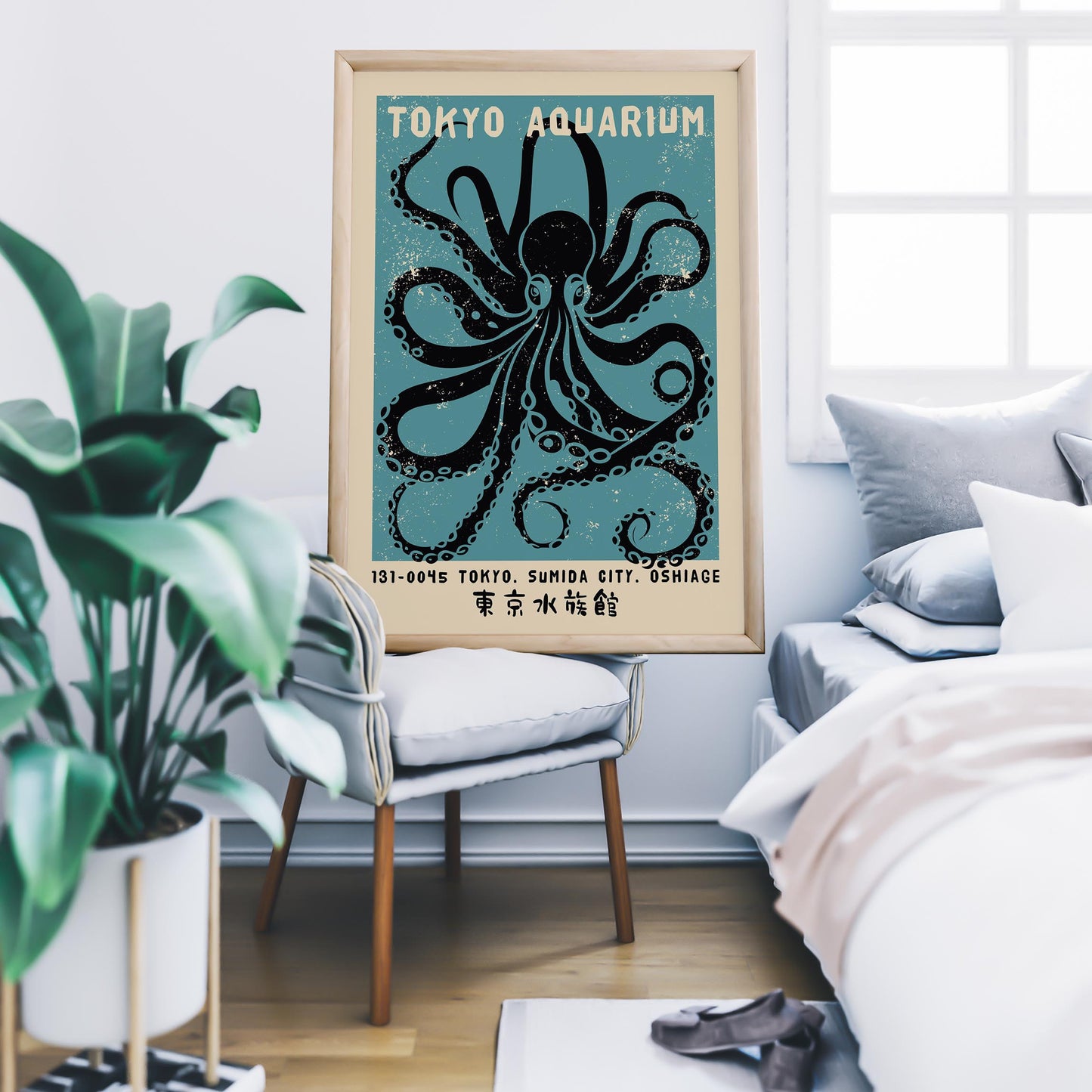 Tokyo Octopus Wall Art