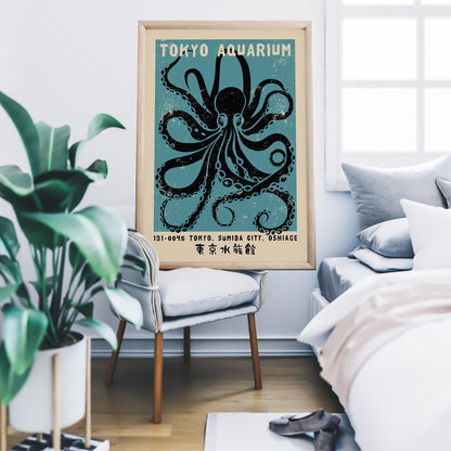 Tokyo Octopus Wall Art