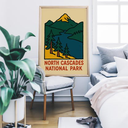 North Cascades Poster Print