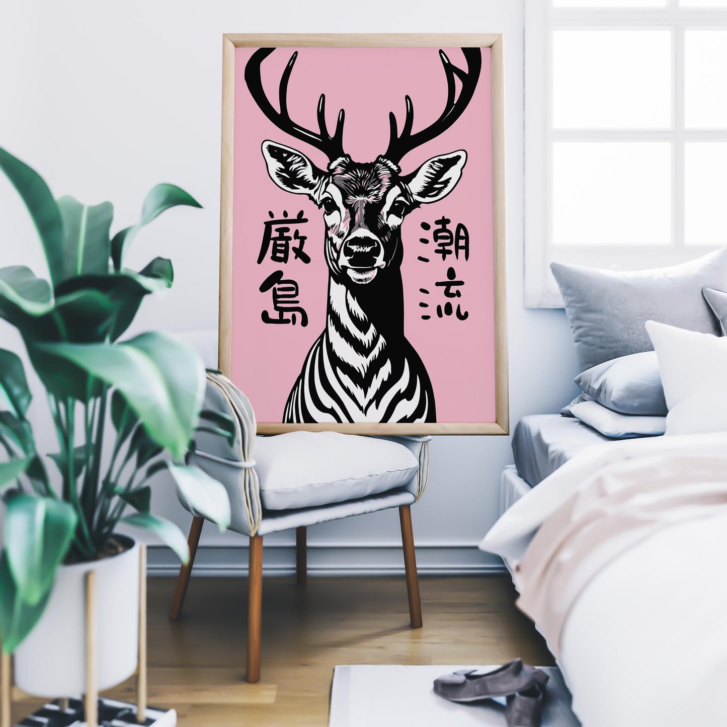 Miyajima Island Deer Wall Art