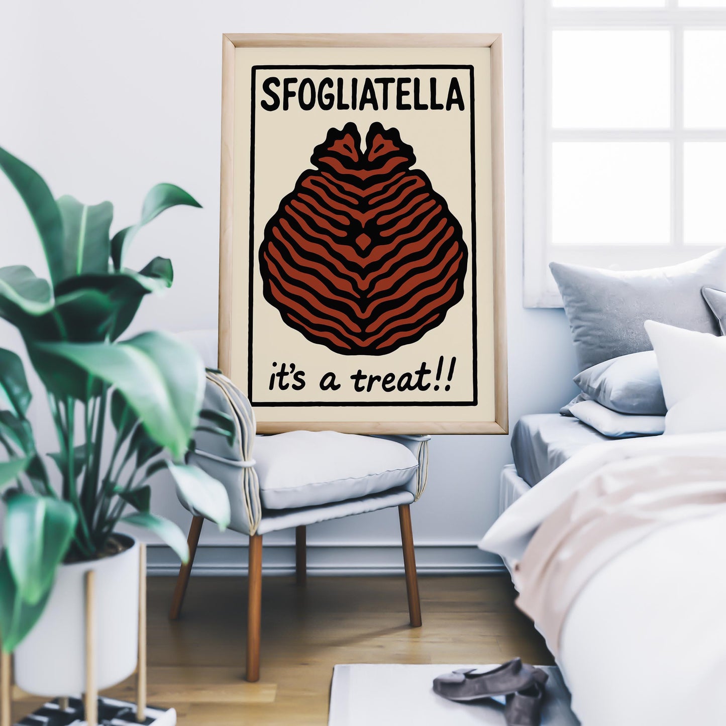 Sfogliatella Pastry Kitchen Print