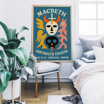 Macbeth Theatre Poster Print
