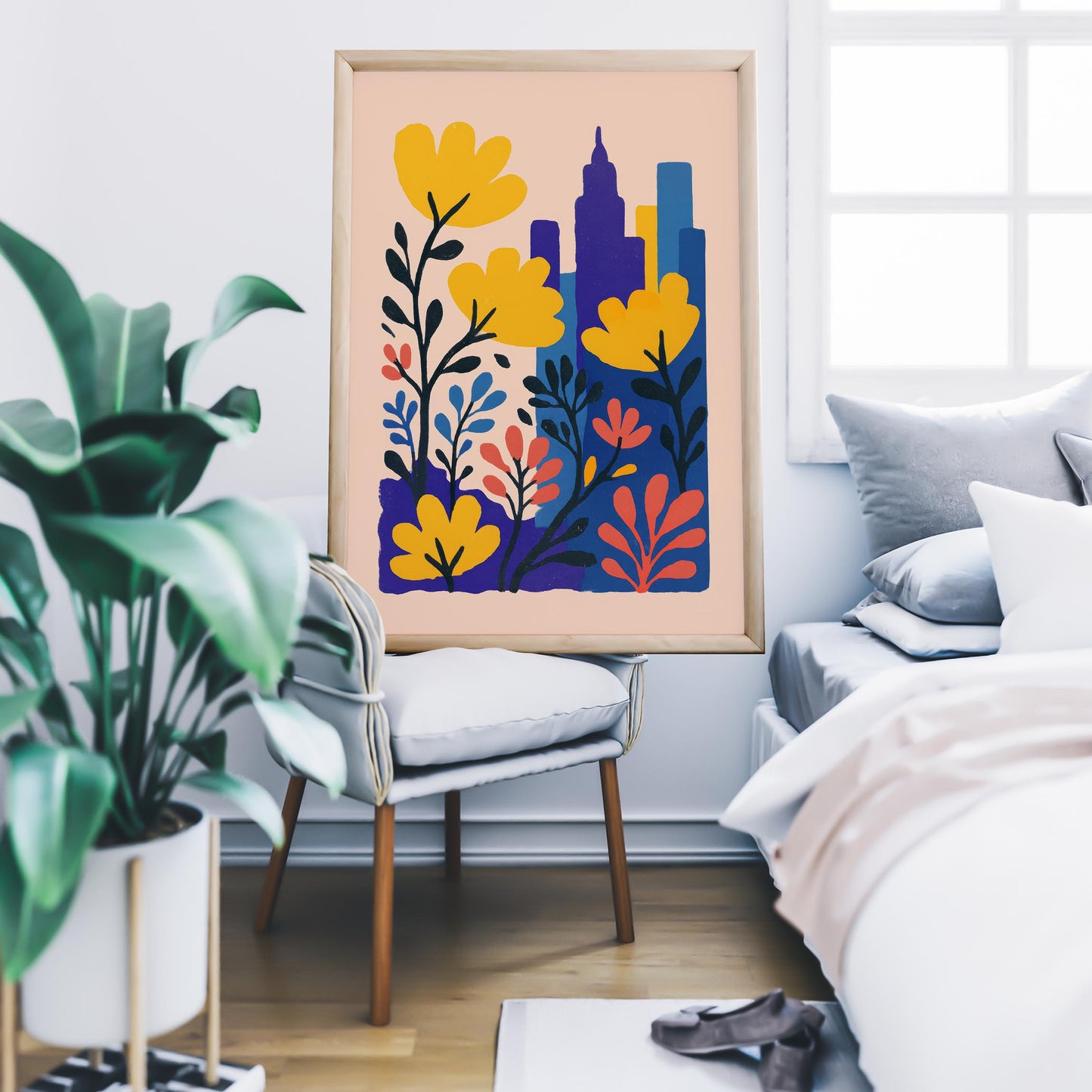 City Bloom Poster Print