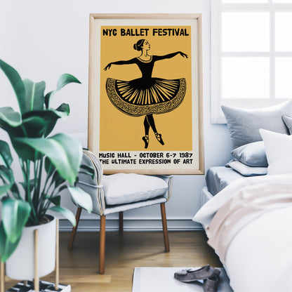 NYC Ballet Festival Poster