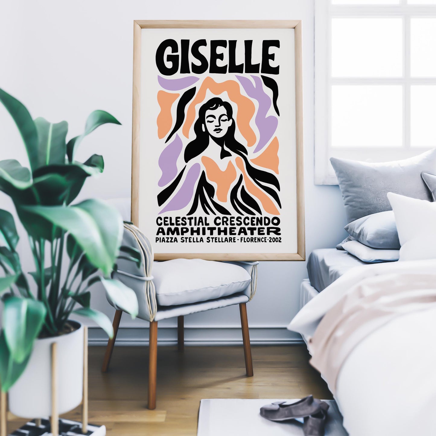 Giselle Retro Theater Poster