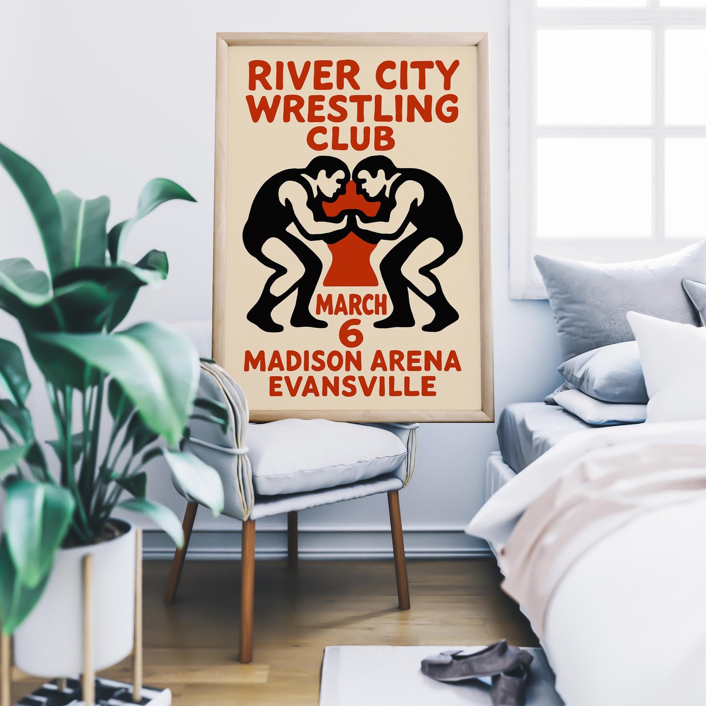 River City Wrestling Poster